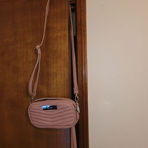Steve Madden Rose Colored, Small Cross Body Purse.